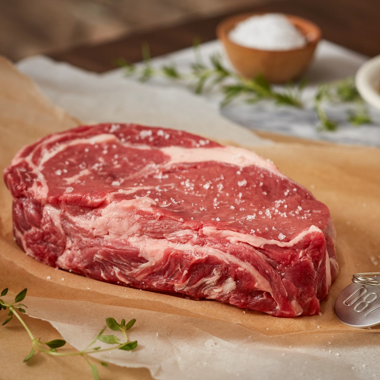 Premium ribeye steak